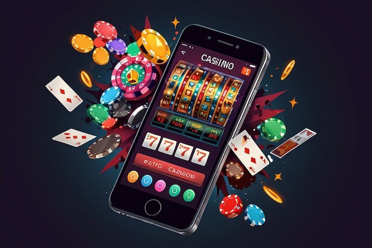 Caribbean Stud Poker live table at keraton bola with dealer and five-card hands displayed on screen