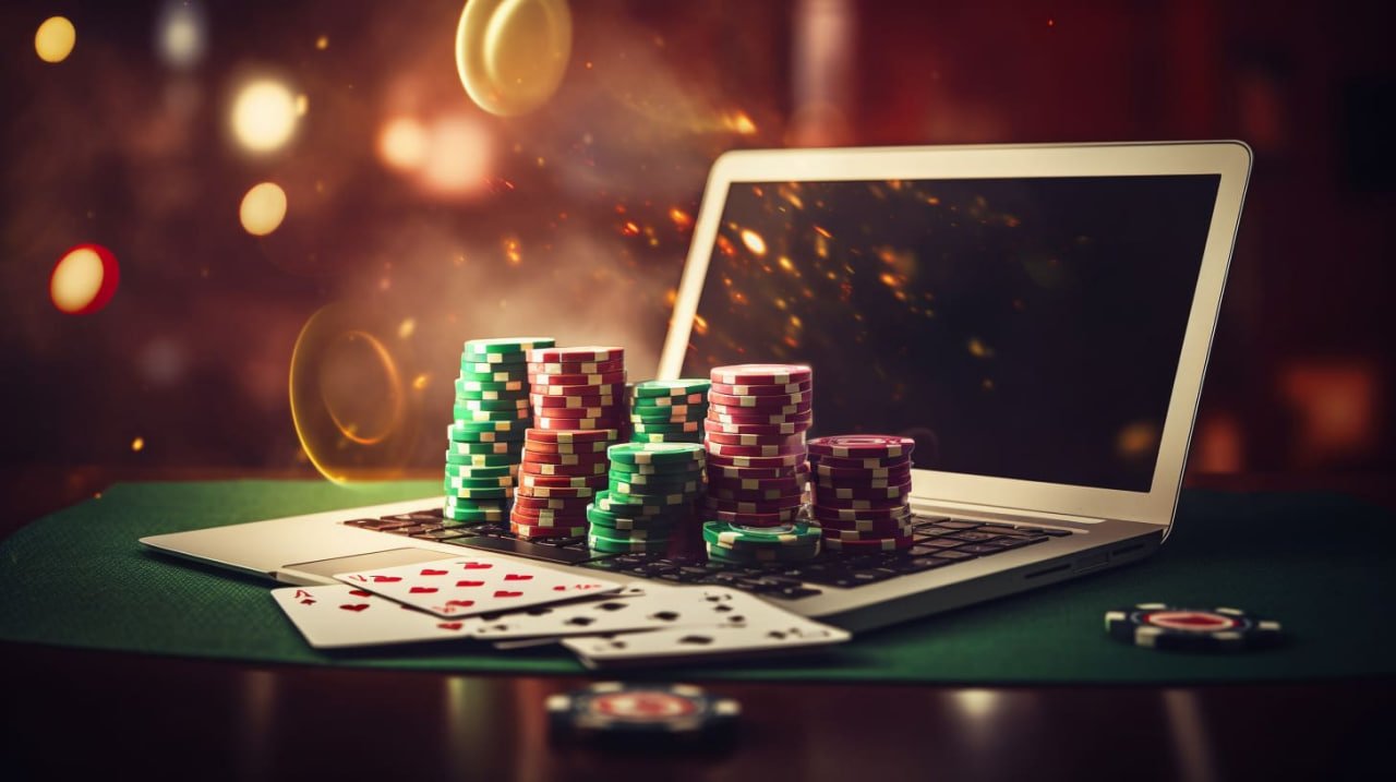 Close-up of Caribbean Stud Poker payout table showing ante and raise payoff rates