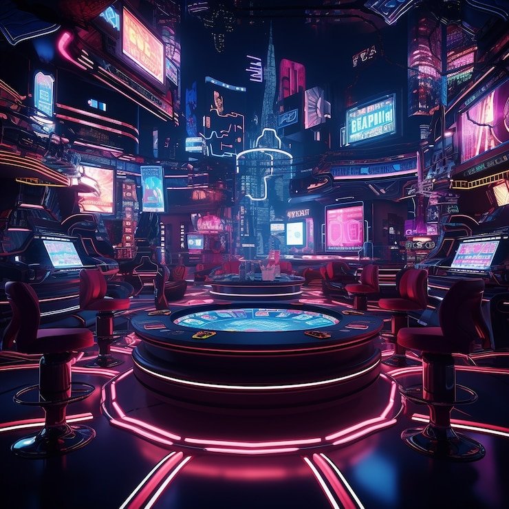 Baccarat studio with live dealer shuffling cards and player betting interface displayed on left